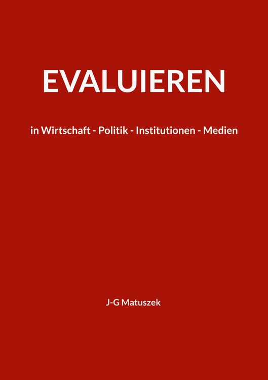 Produktbild: Evaluieren
