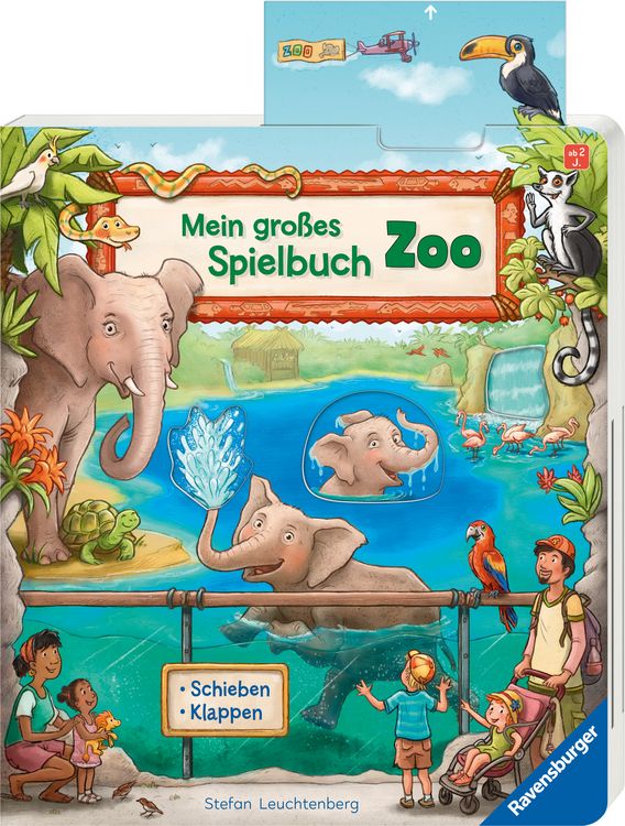Produktbild: Mein gro&szlig;es Spielbuch Zoo