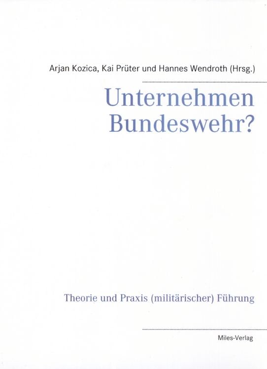 Produktbild: Unternehmen Bundeswehr?