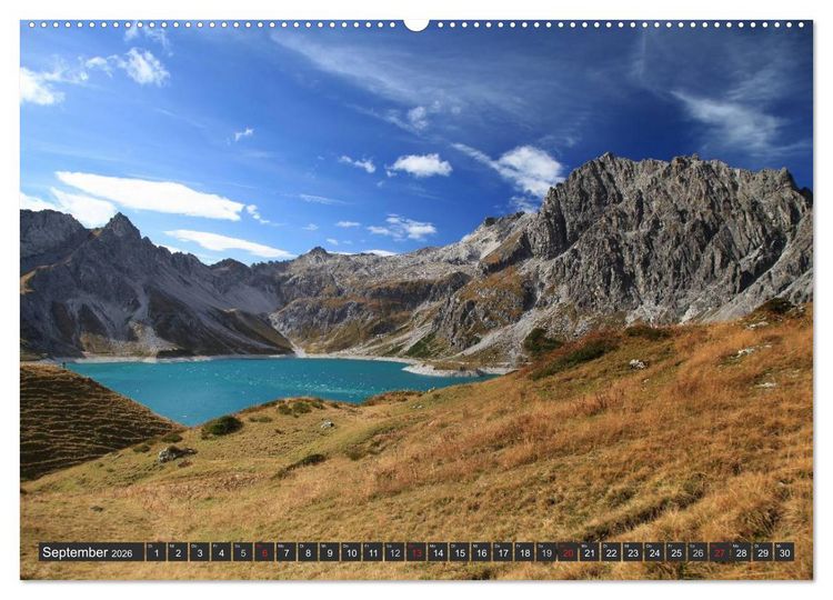 Produktbild: Vorarlberg in &Ouml;sterreich (Wandkalender 2026 DIN A2 quer), CALVENDO Monatskalender