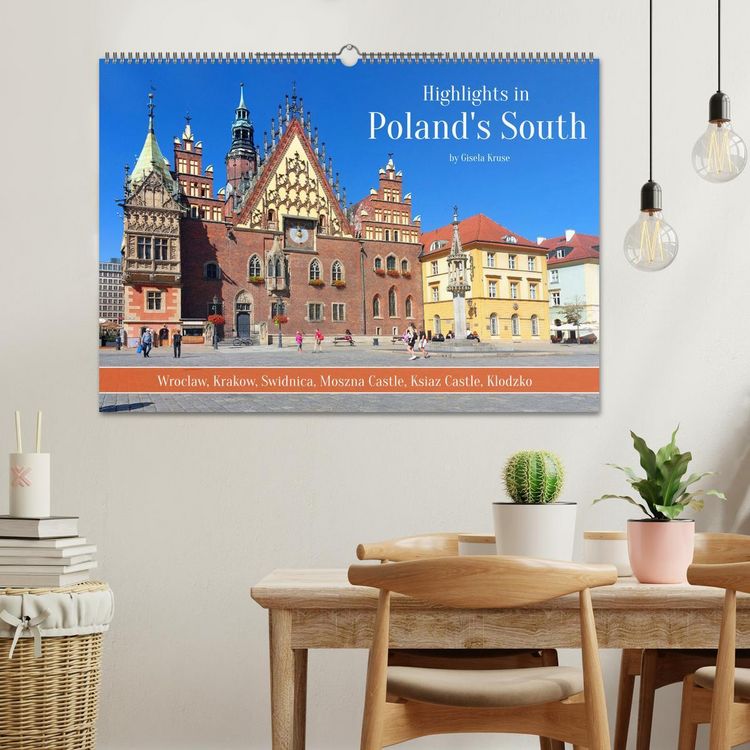 Produktbild: Highlights in Poland's South (Wall Calendar 2026 DIN A2 landscape), CALVENDO 12 Month Wall Calendar