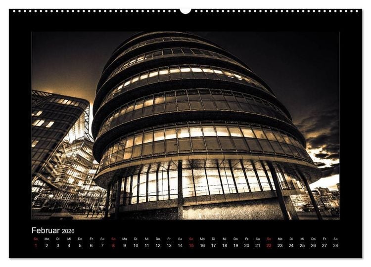 Produktbild: London-Bilder (hochwertiger Premium Wandkalender 2026 DIN A2 quer), Kunstdruck in Hochglanz