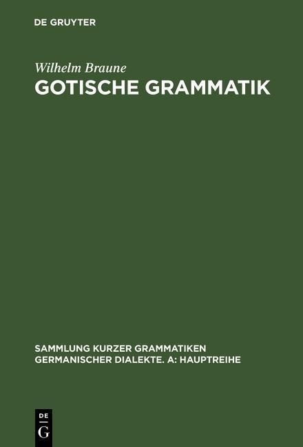 Produktbild: Gotische Grammatik