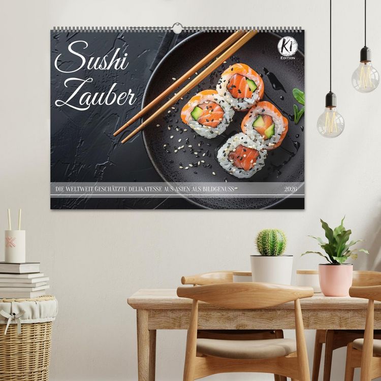 Produktbild: Sushi Zauber (Wandkalender 2026 DIN A2 quer), CALVENDO Monatskalender