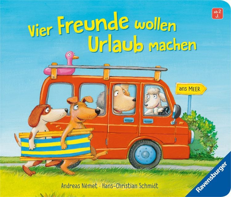 Produktbild: Vier Freunde wollen Urlaub machen
