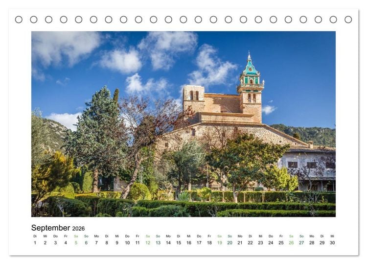 Produktbild: Sehnsucht nach Mallorca (Tischkalender 2026 DIN A5 quer), CALVENDO Monatskalender