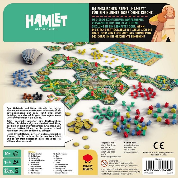 Produktbild: Chircop, D: Hamlet: Das Dorfbauspiel