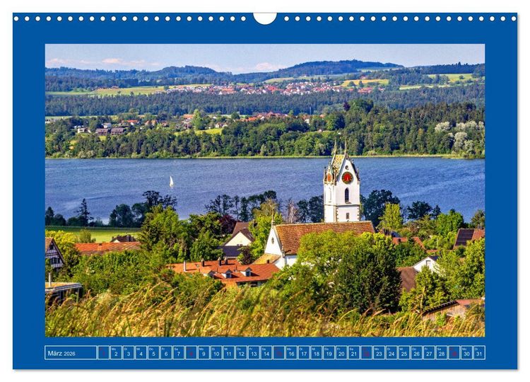 Produktbild: Traumhafte Schweizer Orte (Wandkalender 2026 DIN A3 quer), CALVENDO Monatskalender
