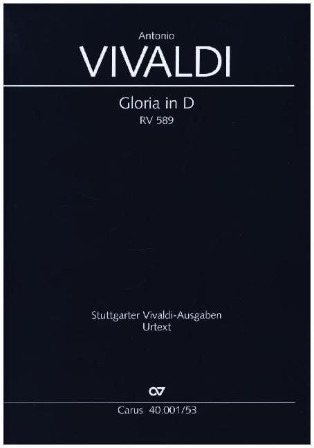 Produktbild: Gloria in D (revidierter Klavierauszug)