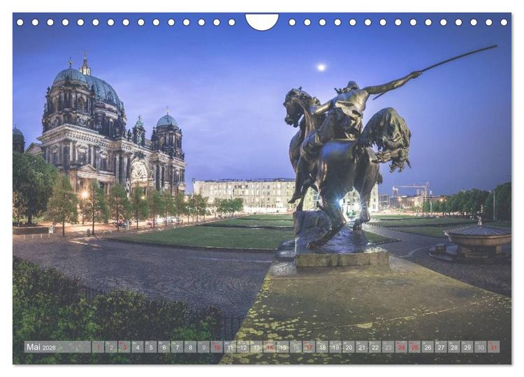 Produktbild: Berlin Citylights (Wandkalender 2026 DIN A4 quer), CALVENDO Monatskalender