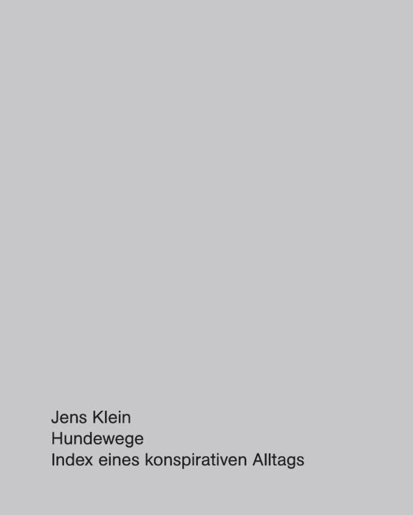 Produktbild: Jens Klein. Hundewege / Walking the Dog