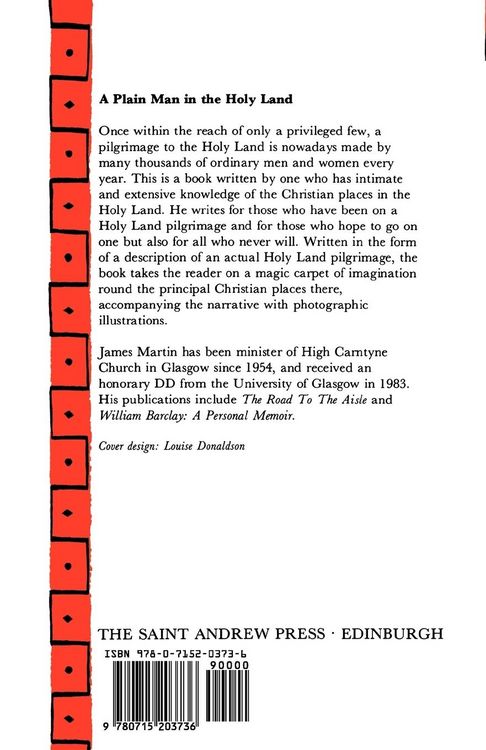 Produktbild: A Plain Man in the Holy Land