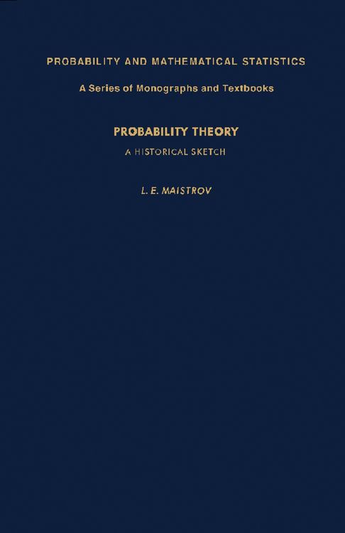 Produktbild: Probability Theory