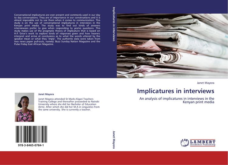 Produktbild: Implicatures in interviews