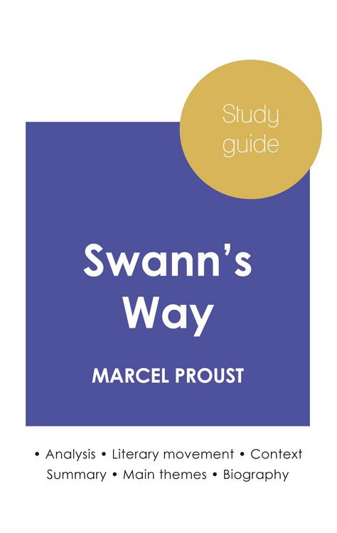 Produktbild: Study guide Swann's Way by Marcel Proust (in-depth literary analysis and complete summary)