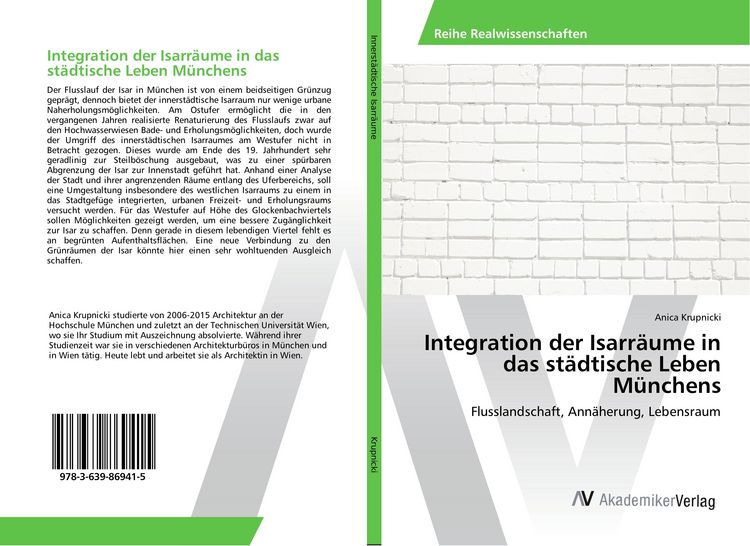 Produktbild: Integration der Isarr&auml;ume in das st&auml;dtische Leben M&uuml;nchens
