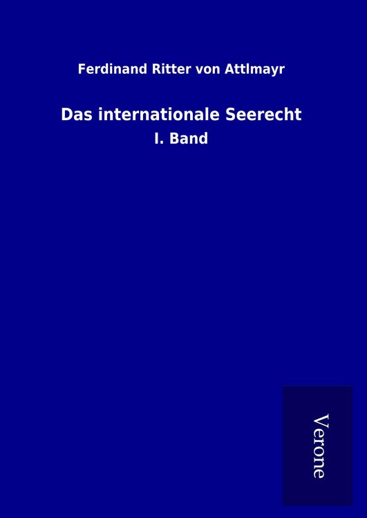 Produktbild: Das internationale Seerecht