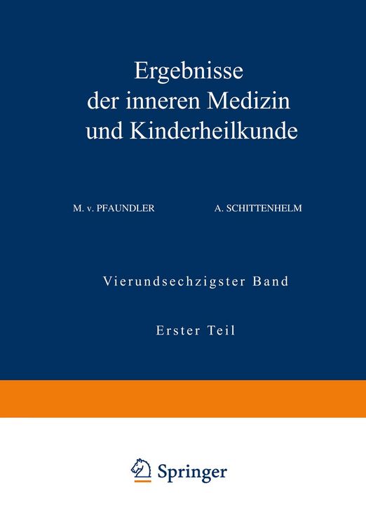 Produktbild: Ergebnisse der Inneren Medizin und Kinderheilkunde