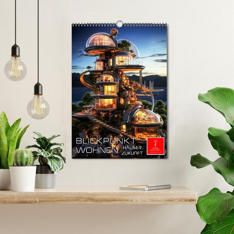 Produktbild: Blickpunkt Wohnen H&auml;user Zukunft (Wandkalender 2026 DIN A3 hoch), CALVENDO Monatskalender