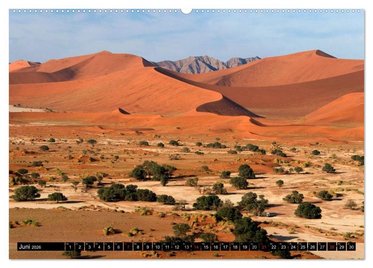 Produktbild: Faszination Namibia (hochwertiger Premium Wandkalender 2026 DIN A2 quer), Kunstdruck in Hochglanz