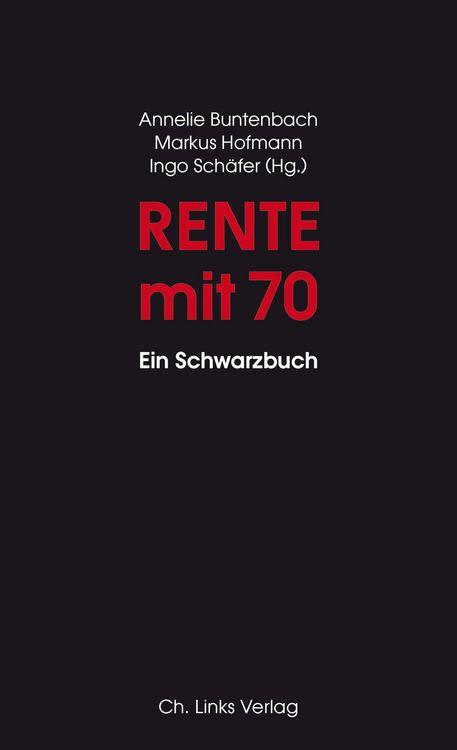 Produktbild: Rente mit 70