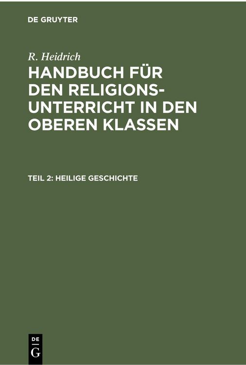 Produktbild: Heilige Geschichte