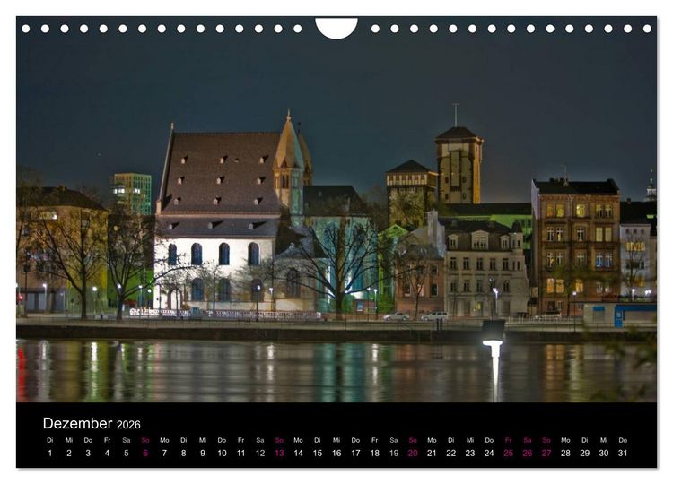 Produktbild: Luminale Frankfurt (Wandkalender 2026 DIN A4 quer), CALVENDO Monatskalender