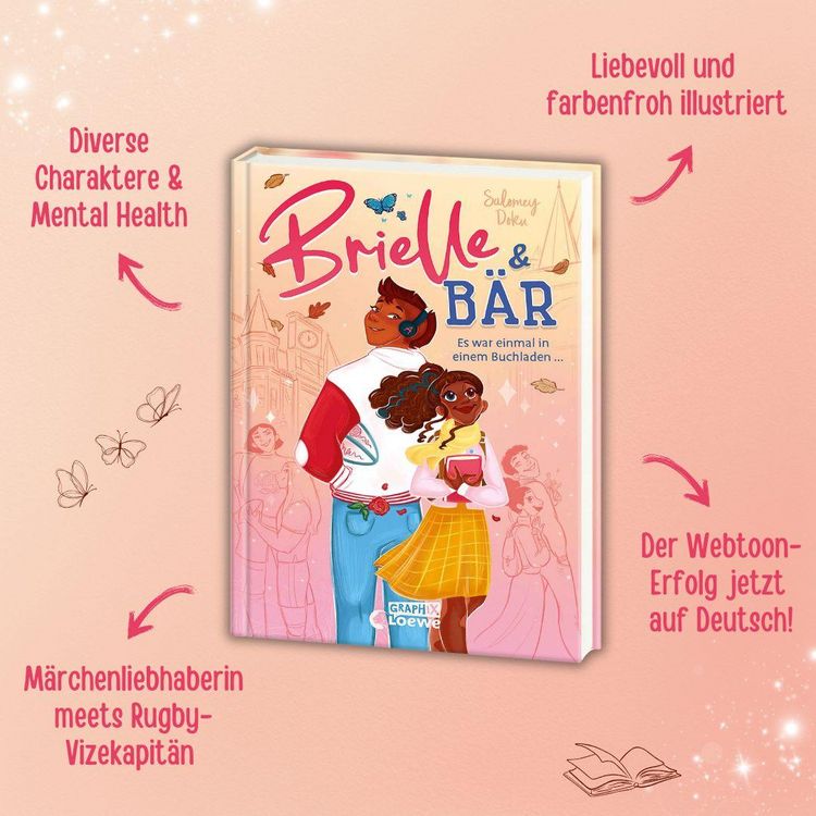Produktbild: Brielle & B&auml;r (Band 1) - Es war einmal in einem Buchladen ...