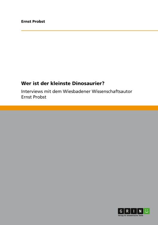 Produktbild: Wer ist der kleinste Dinosaurier?