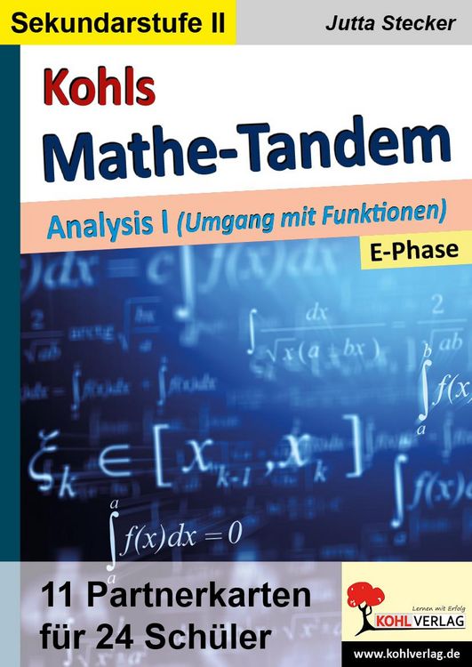 Produktbild: Kohls Mathe-Tandem / Analysis I