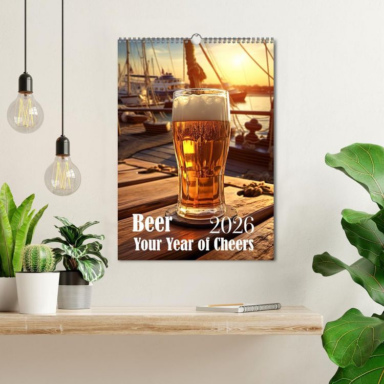 Produktbild: Beer (Wall Calendar 2026 DIN A3 portrait), CALVENDO 12 Month Wall Calendar