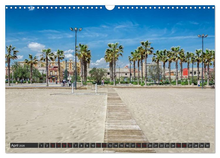 Produktbild: Valencia - Stadt am Turia (Wandkalender 2026 DIN A3 quer), CALVENDO Monatskalender