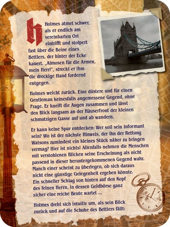 Produktbild: Sherlock Holmes, Krimi-Escape-AdventsSchachtelspiel