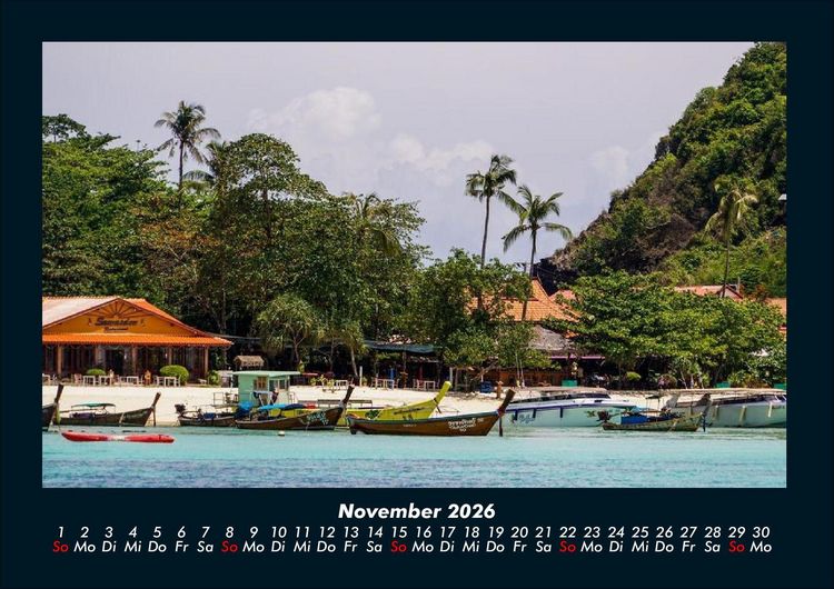 Produktbild: Trauminseln 2026 Fotokalender DIN A4
