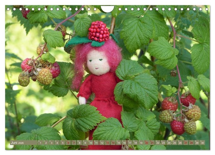 Produktbild: Zu Besuch bei den Wurzelkindern und anderen kleinen Leuten (Wandkalender 2026 DIN A4 quer), CALVENDO Monatskalender