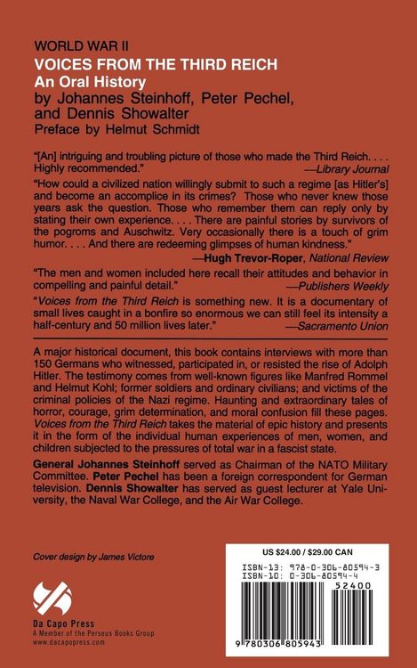 Produktbild: Voices from the Third Reich