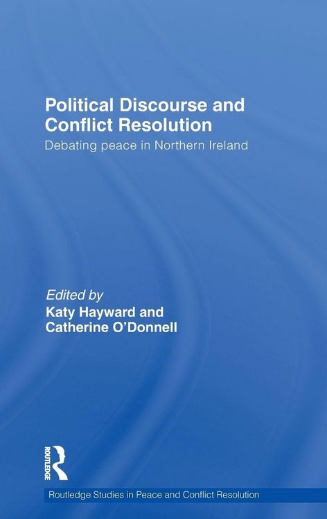 Produktbild: Political Discourse and Conflict Resolution