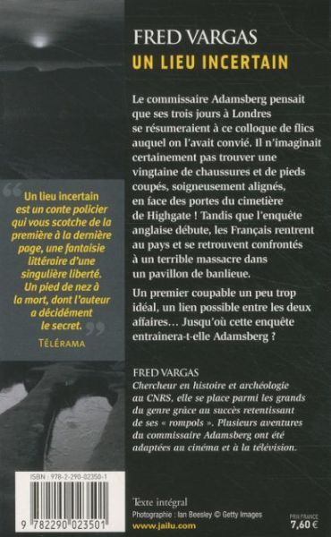 Produktbild: Un lieu incertain