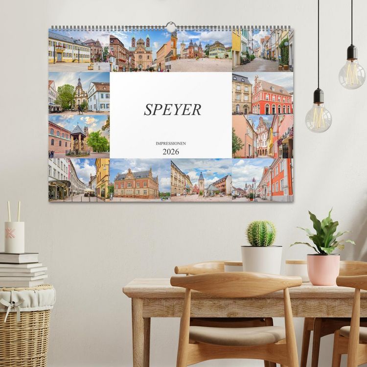 Produktbild: Speyer Impressionen (Wandkalender 2026 DIN A2 quer), CALVENDO Monatskalender