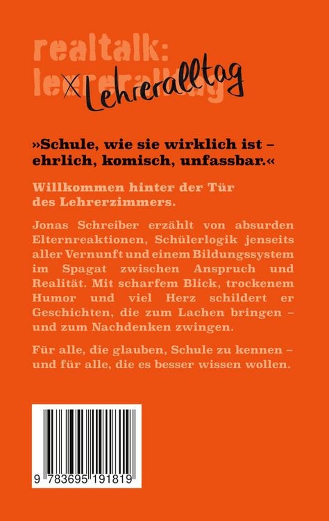 Produktbild: Realtalk: Lehreralltag