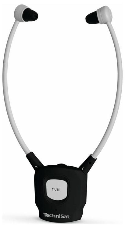 Produktbild: TechniSat STEREOMAN ISI 3 In Ear Kopfh&ouml;rer Funk, Bluetooth&reg; Schwarz Lautst&auml;rkeregelung HiFi