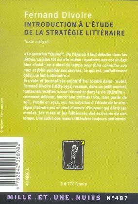 Produktbild: Introduction a l'Etude de la Strategie Litteraire