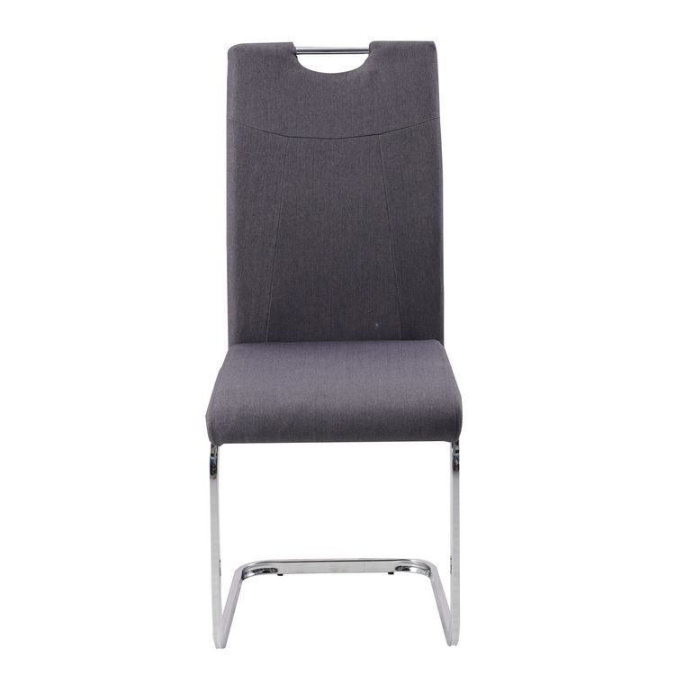 Produktbild: HTI-Living Schwingstuhl KellyC Grau Webstoff 4er Schwingstuhl KellyC Grau Webstoff 4er