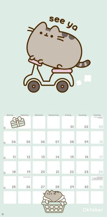 Produktbild: Pusheen Broschurkalender