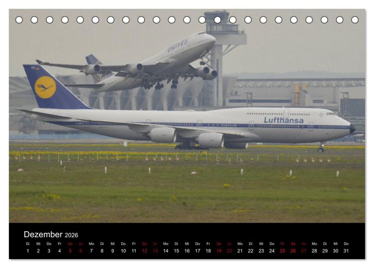 Produktbild: Im alten Glanz: Flugzeuge in Retro Livery (Tischkalender 2026 DIN A5 quer), CALVENDO Monatskalender
