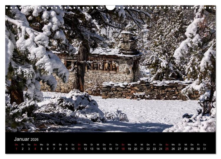 Produktbild: Namaste Nepal (Wandkalender 2026 DIN A3 quer), CALVENDO Monatskalender