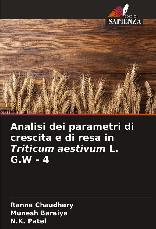 Produktbild: Analisi dei parametri di crescita e di resa in Triticum aestivum L. G.W - 4