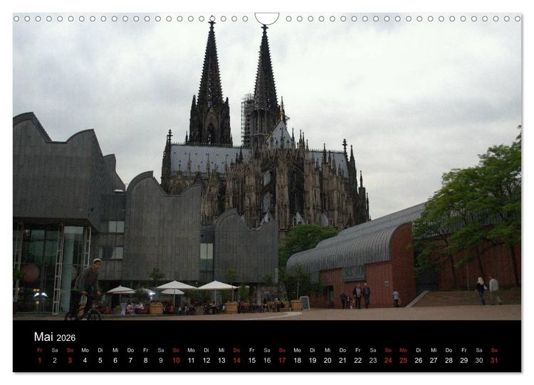 Produktbild: K&Ouml;LN-Kalender (Wandkalender 2026 DIN A3 quer), CALVENDO Monatskalender