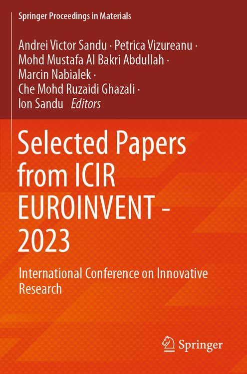 Produktbild: Selected Papers from ICIR EUROINVENT - 2023