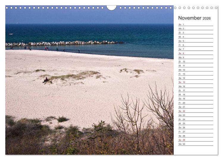 Produktbild: K&uuml;nstlerparadies Ahrenshoop (Wandkalender 2026 DIN A3 quer), CALVENDO Monatskalender